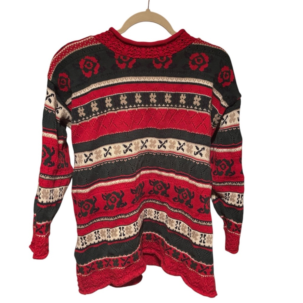 Vintage Express Tricot 100% cotton made in USA Sweater